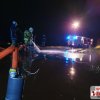 Einsatz Wasserschaden / Straße überflutet