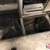 Brand Trafostation Schaltanlage