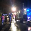 Brand Trafostation Schaltanlage