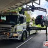 Verkehrsunfall neue Landstraße L389 Höhe Autobahnbrücke