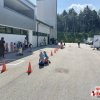 Der Kindergarten Vomperbach besuchte die Feuerwehr